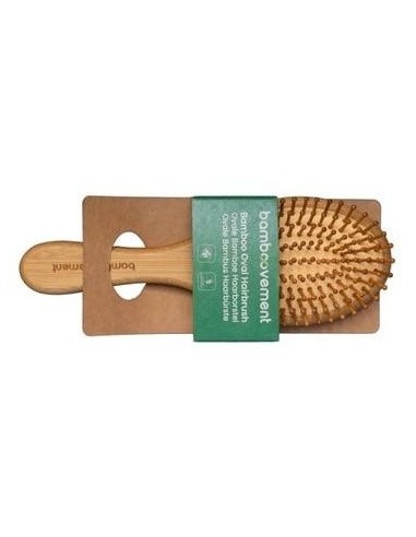 Cepillo Pelo De Bambu Ovalado. de Bamboovement
