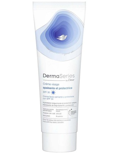 Dove Dermaseries Crema Facial Calmante 50Ml. de Dove