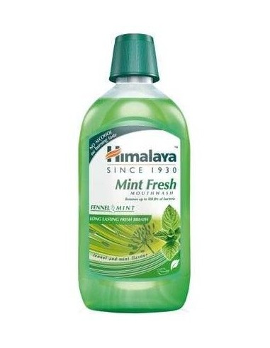 Colutorio Bucal Menta Fresca 450Ml. de Himalaya