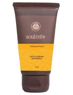 Exfoliante Facial Nuez, Curcuma Y Sandalo 100Gr. de Soultree 2