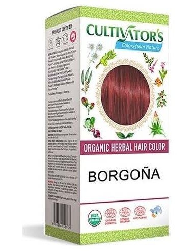 Borgoña Tinte Organico 100Gr. Ecocert de Cultivators