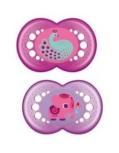 Chupete Sili Fisio +6M 2Un Rosa de Mam 2