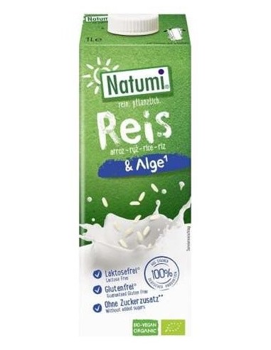 Bebida Vegetal De Arroz Con Algas 1Lt. Bio Sg de Natumi