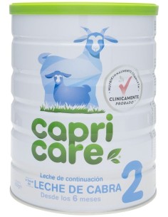Capricare 2 Leche Cabra Continuacion 800Gr de Capricare 2