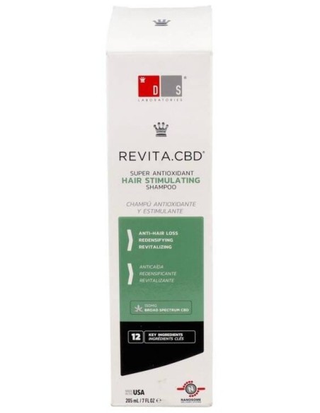 Ds Revita Cbd Champu Antiox Estimulante 205Ml de Ds Laboratories