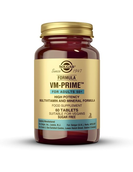 Formula Vm Prime (Adultos+50 Años) 60Comp. de Solgar