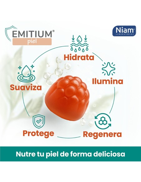 Emitium Piel 60 Gominolas de Niam