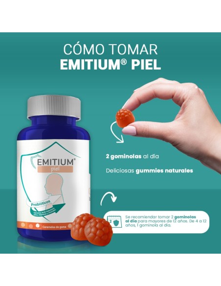 Emitium Piel 60 Gominolas de Niam