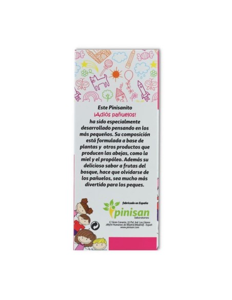 Adiós Pañuelos Pinisanitos Jarabe 250ml  Alivio Natural