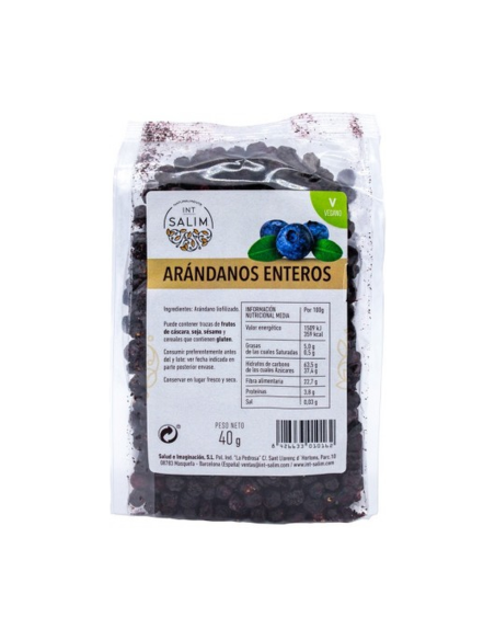 Arandano Negro Entero 1Kg. Eco de Eco Salim**