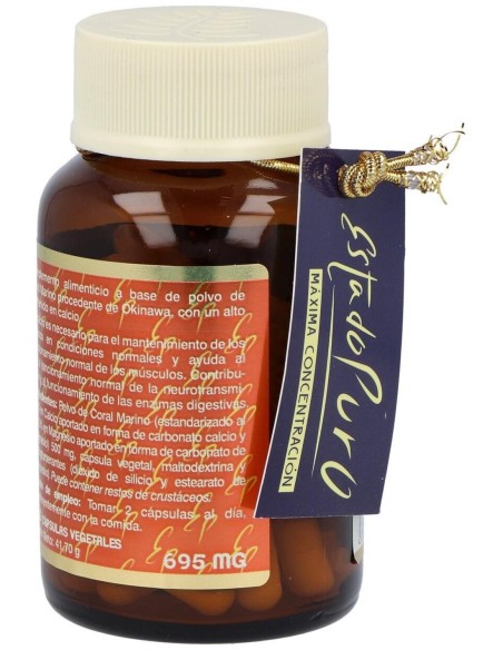 Pack 3X2 Calcio Coral 1000Mg. 60Cap. Estado Puro de Tongil