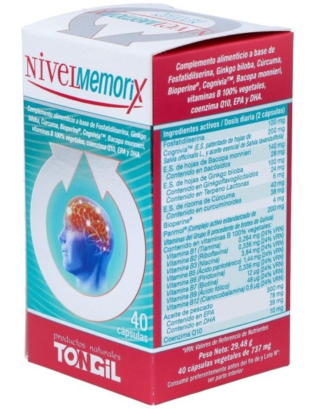 Pack 3X2 Nivelmemorix 40Cap. de Tongil