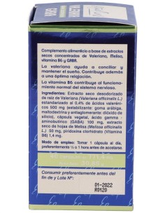 Pack 3X2 Valeriana con GABA 40 cápsulas Tongil puro