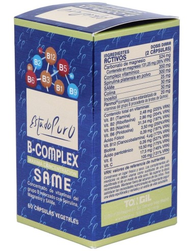 Pack 3X2 B Complex-Same 60Cap. Estado Puro de Tongil