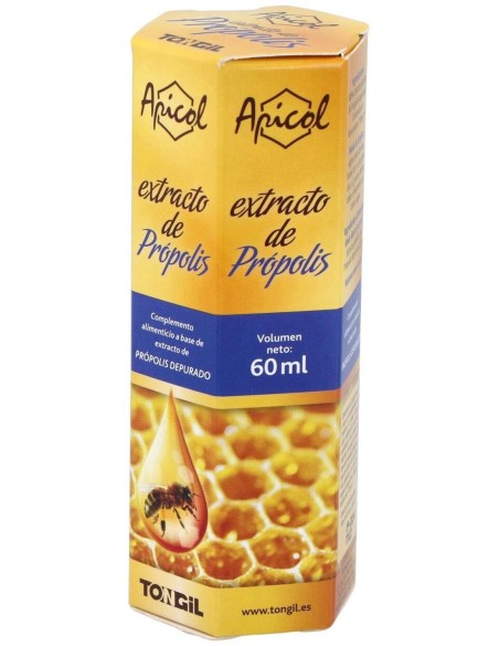 Pack 3X2 Apicol Ext.Propolis S/Al 60Ml de Tongil