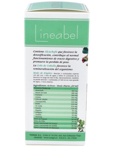 Pack 3X2 Aktidrenal 500Ml. Lineabel de Tongil