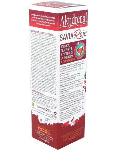 Pack 3X2 Aktidrenal Savia Roja 250Ml. Lineabel de Tongil