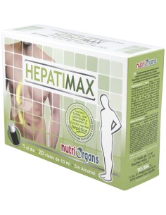 Pack 3X2 Nutriorgans Hepatimax 20 Viales Tongil Oferta