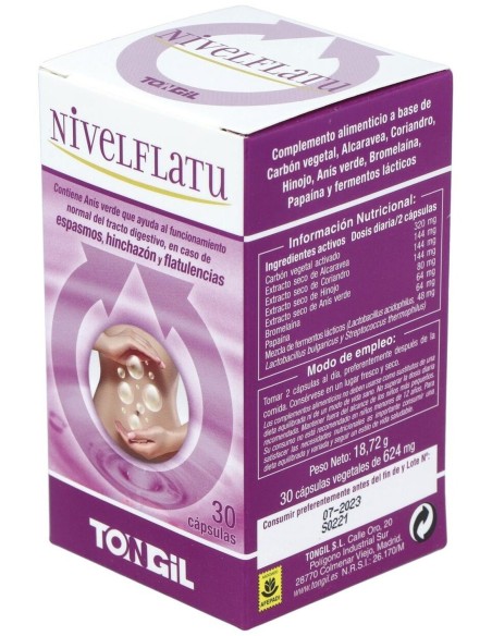 Pack 3X2 Nivelflatu (Flatubel) 30Cap. Lineabel de Tongil