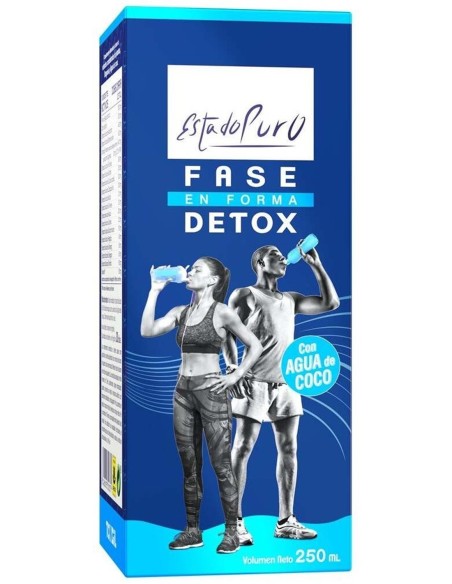 Pack 4X3 Fase Detox En Forma 250Ml. Estado Puro de Tongil