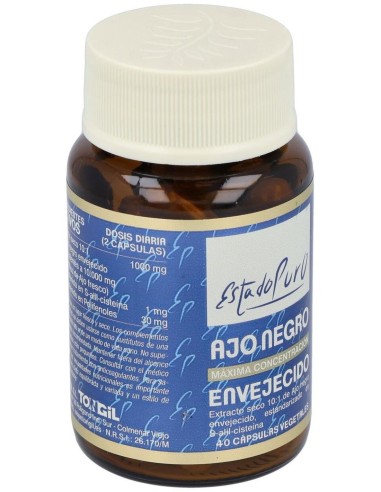 Pack 4X3 Ajo Negro Envejecido 40Cap. Estado Puro de Tongil