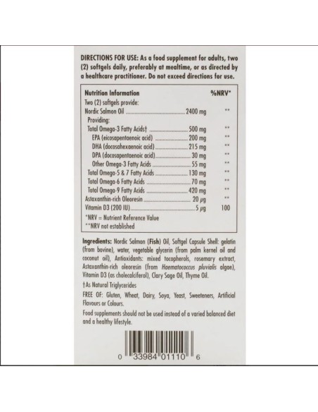 Full Spectrum Omega 3, 5, 6, 7 y 9 120Cap. de Solgar