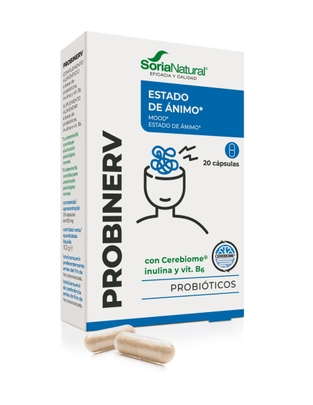 Pack 2 Probinerv 20 cápsulas Soria Natural  Bienestar natural