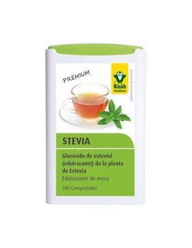 Stevia Edulcorante 300 Comprimidos de Raab Vitalfood