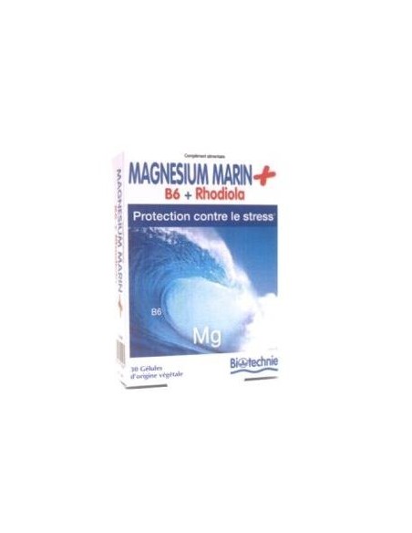 Magnesio Marino+B6+Rhodiola 30Cap. Biotechnie de Biover