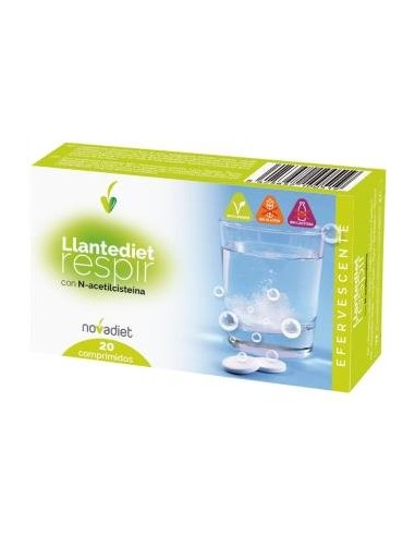 Llantediet Respir 20 Comprimidos de Novadiet
