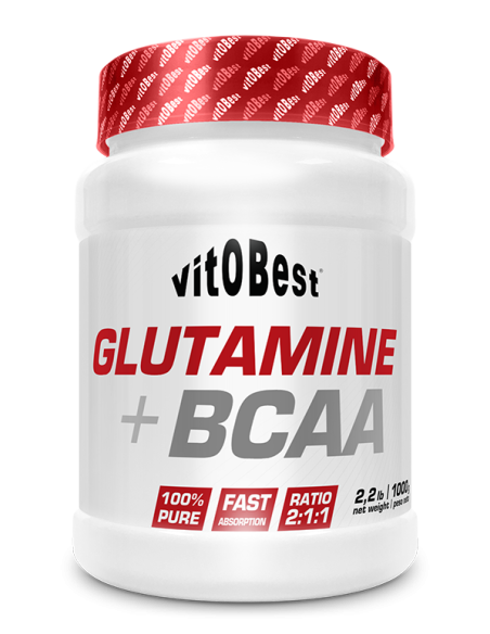 Glutamina + Bcaa Complex 1000 Mg Limon de Vit.O.Best