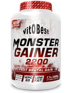 Monster Gainer 2200 3 Kg Vainilla de Vit.O.Best