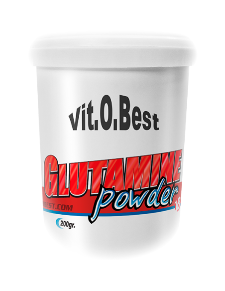 Glutamina Powder 200 Gr Sabor Neutro de Vit.O.Best