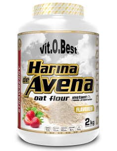Harina De Avena 1 Kg Fresa de Vit.O.Best