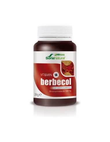 Pack 3X2 Berbecol 30 Comprimidos de Suplementos Mgdose