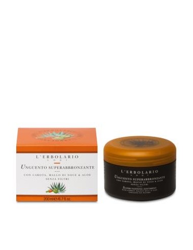 Solar Unguento Super Bronceador Zanahoria 200Ml. de L´Erbolario