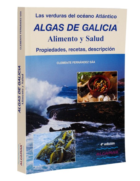 Libro Algas de Galicia, Alimento y Salud de Algamar