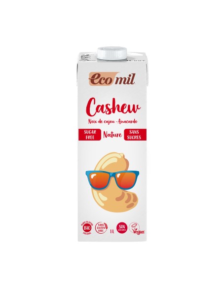 Bebida Cashew Nature Bio 1L Ecomil  Natural y Saludable
