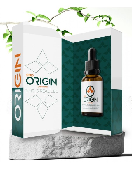 Pack 2 Natural Oil Blend CBD Origin 10% 10ml - Calidad Premium