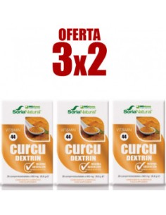 Pack 3X2 Curcu Dextrin de Suplementos Mgdose