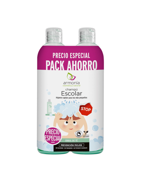 PACK CHAMPU ESCOLAR 2 X 300 ML de Armonia