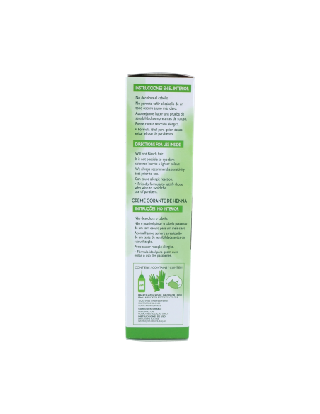 Crema Colorante cabello Castaño 80 ml de Corpore Sano