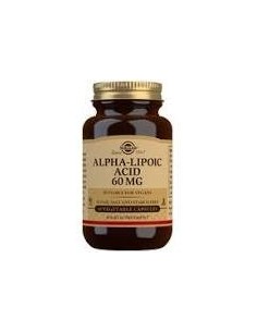 Ácido Alfa Lipoico 60 mg  30 cápsulas vegetales de Solgar