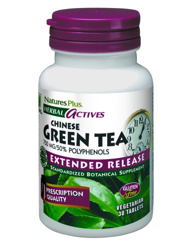 Chinese Green Tea 30 Comp de Natures Plus