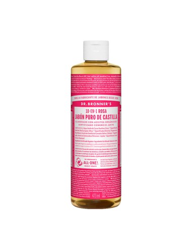 Jabon Liquido Rosas 475 Ml de Dr Bronners