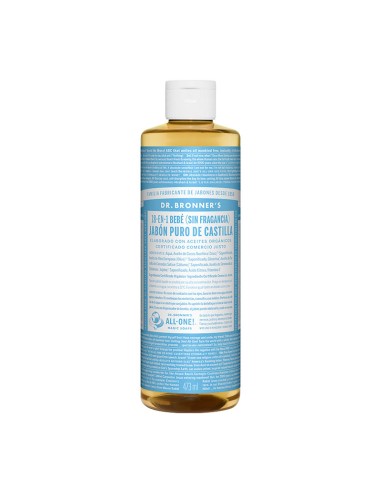 Jabon Liquido Bebes - Neutral 475 Ml de Dr Bronners