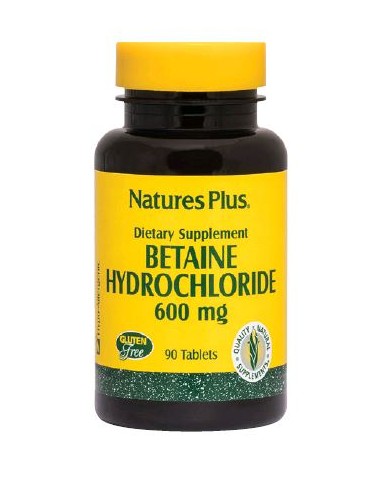 Betaina Hcl 600 Mg 90 Comp de Natures Plus