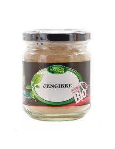 Organic Ginger Large Glass Jar 75g by Artemis