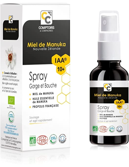 Spray Garganta Miel De Manuka Iaa15+ 25Ml. de Comptoirs & Compagnies