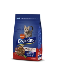 Brekkies Excel Feline Adult Buey 3,5Kg - Nutrición Felina Ideal